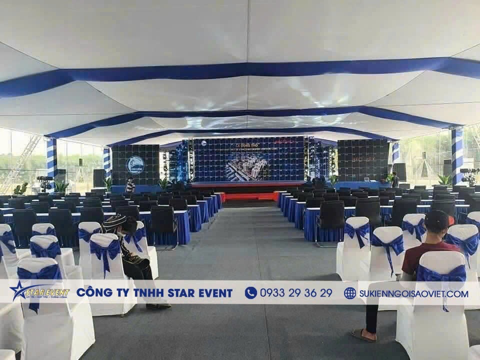 Chuẩn bị set up sự kiện