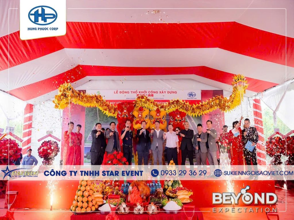 Tổ chức lễ động thổ