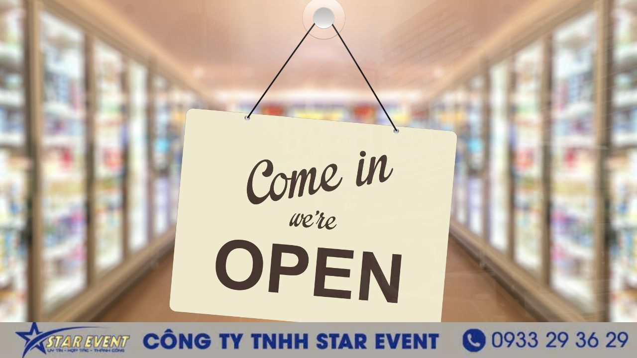 Tại sao cần tổ chức lễ khai trương cửa hàng một cách bài bản