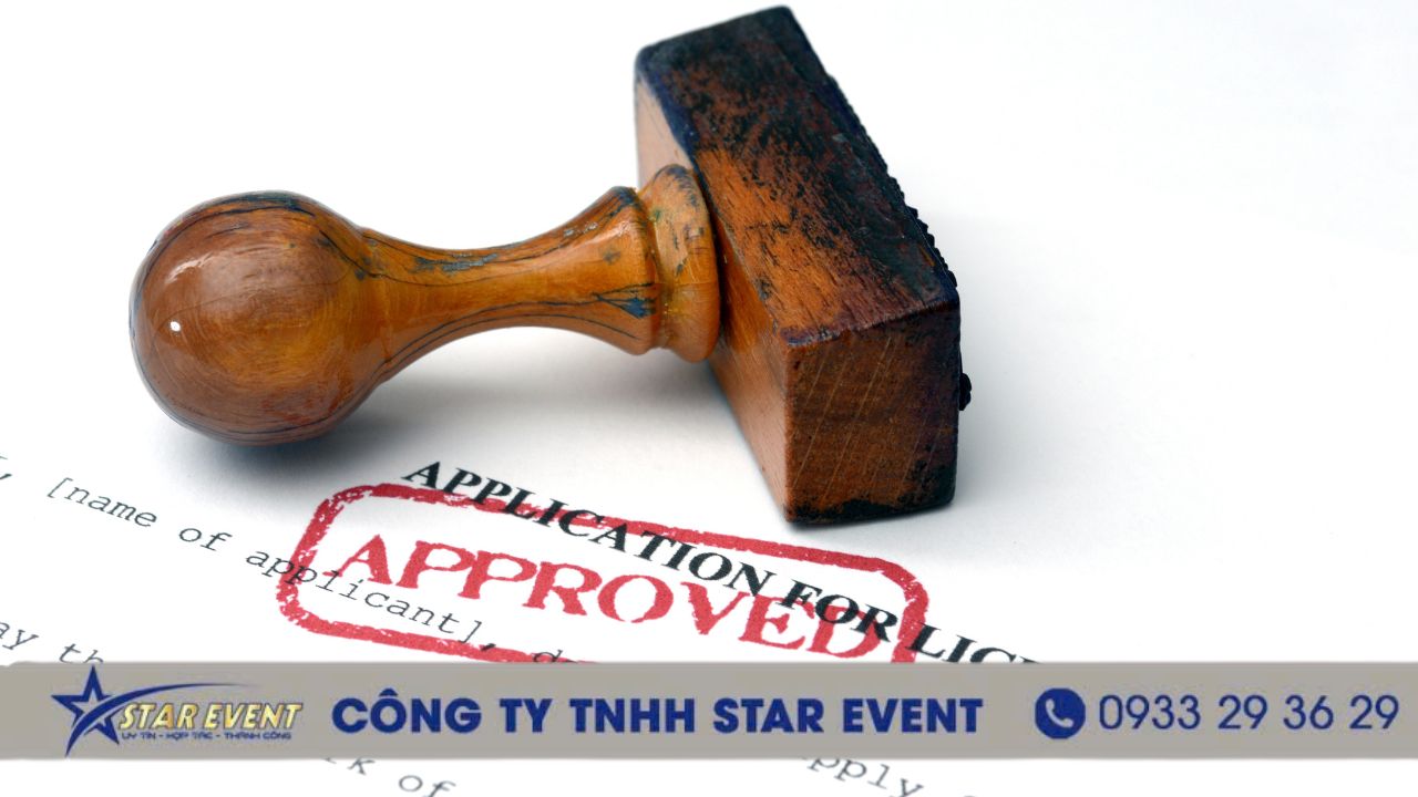 Xin giấy phép tổ chức