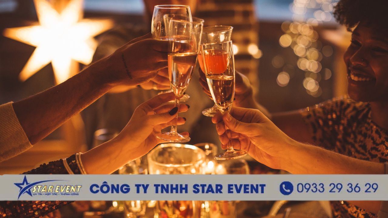 Concept “dạ tiệc ánh sao” (gala dinner)_ sang trọng và lấp lánh