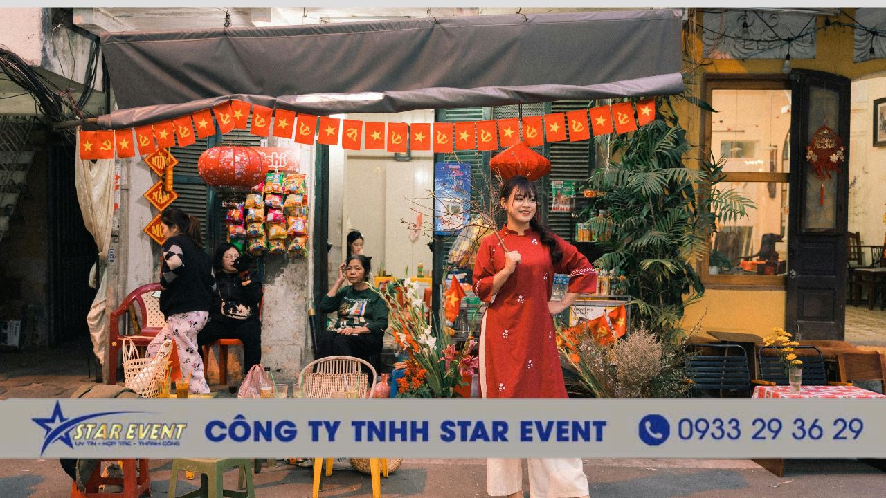 Concept “tết xưa”_ hoài niệm và ấm cúng với gian hàng chợ tết