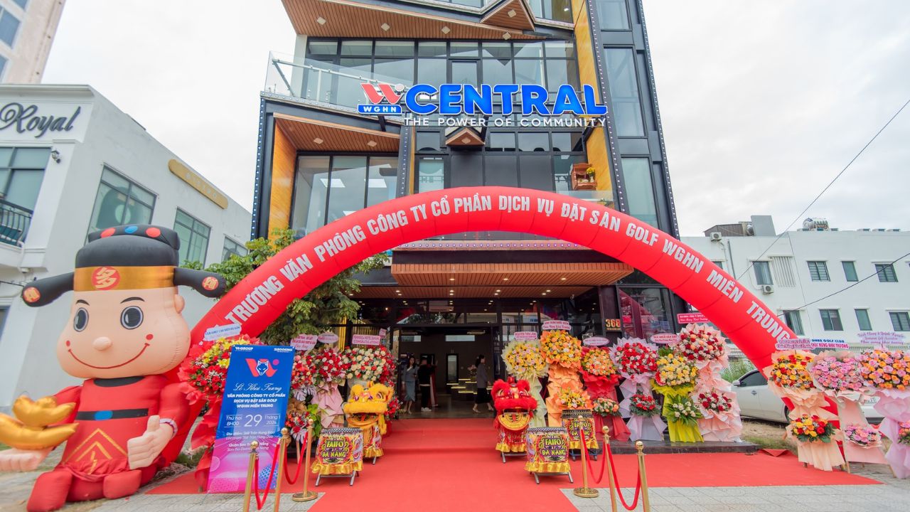 Cổng hơi khai trương