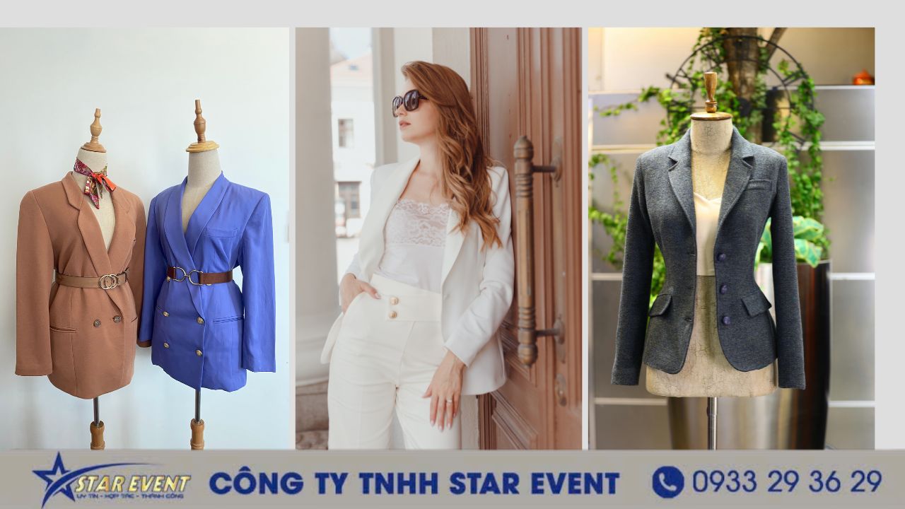 Set đồ vest_blazer cách điệu_ Quyền lực và hiện đại
