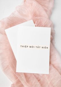Lưu ý làm thiệp mời tất niên online ấn tượng