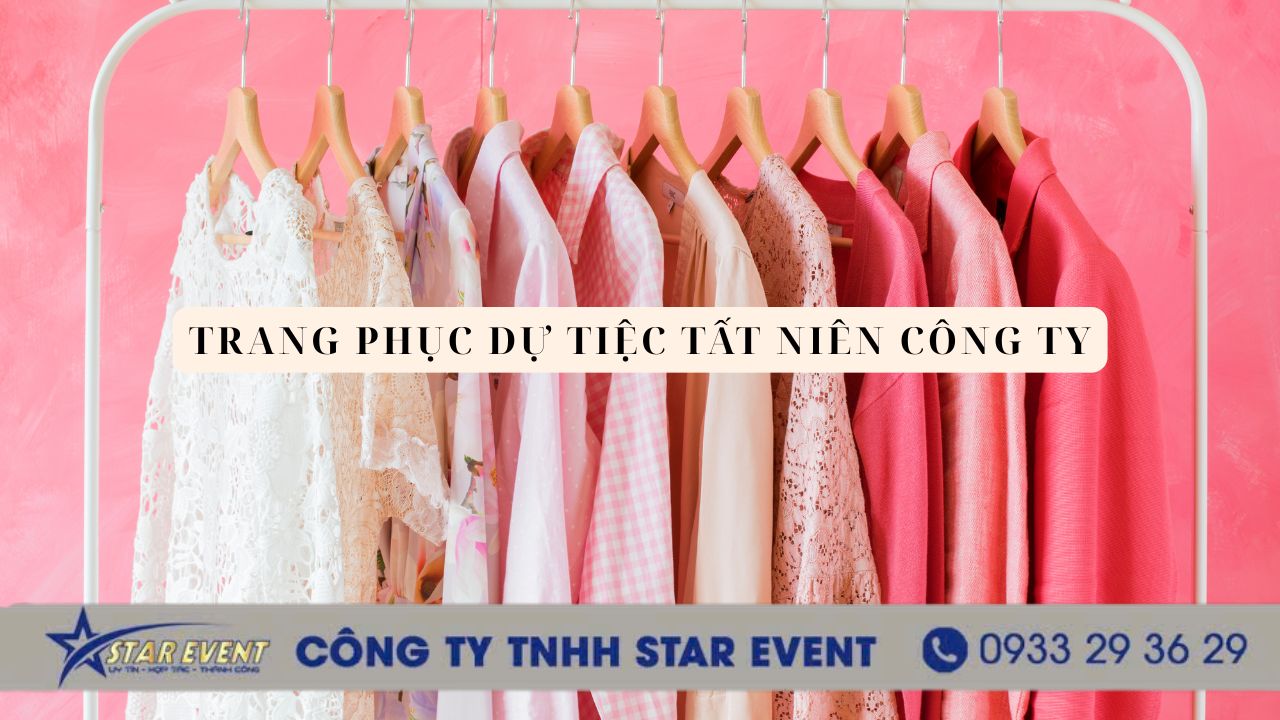 trang phục dự tiệc tất niên công ty